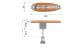 RINDER 17800 - LUZ POSIC.LATERAL C/REFL.C/LED