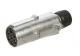 RINDER 302600 - ENCHUFE 24V.METALICO-NEGRO